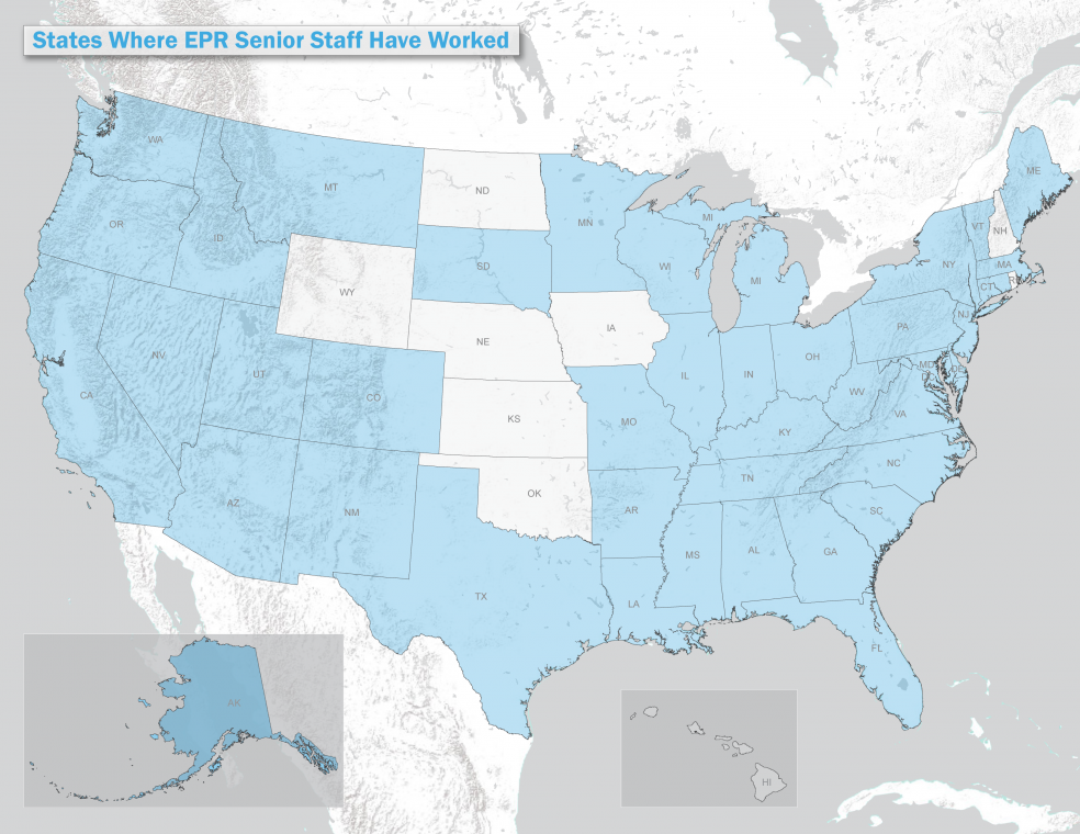 Places Worked Map_National - EPR PC